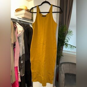 Banana Republic Golden Yellow Sleeveless Top